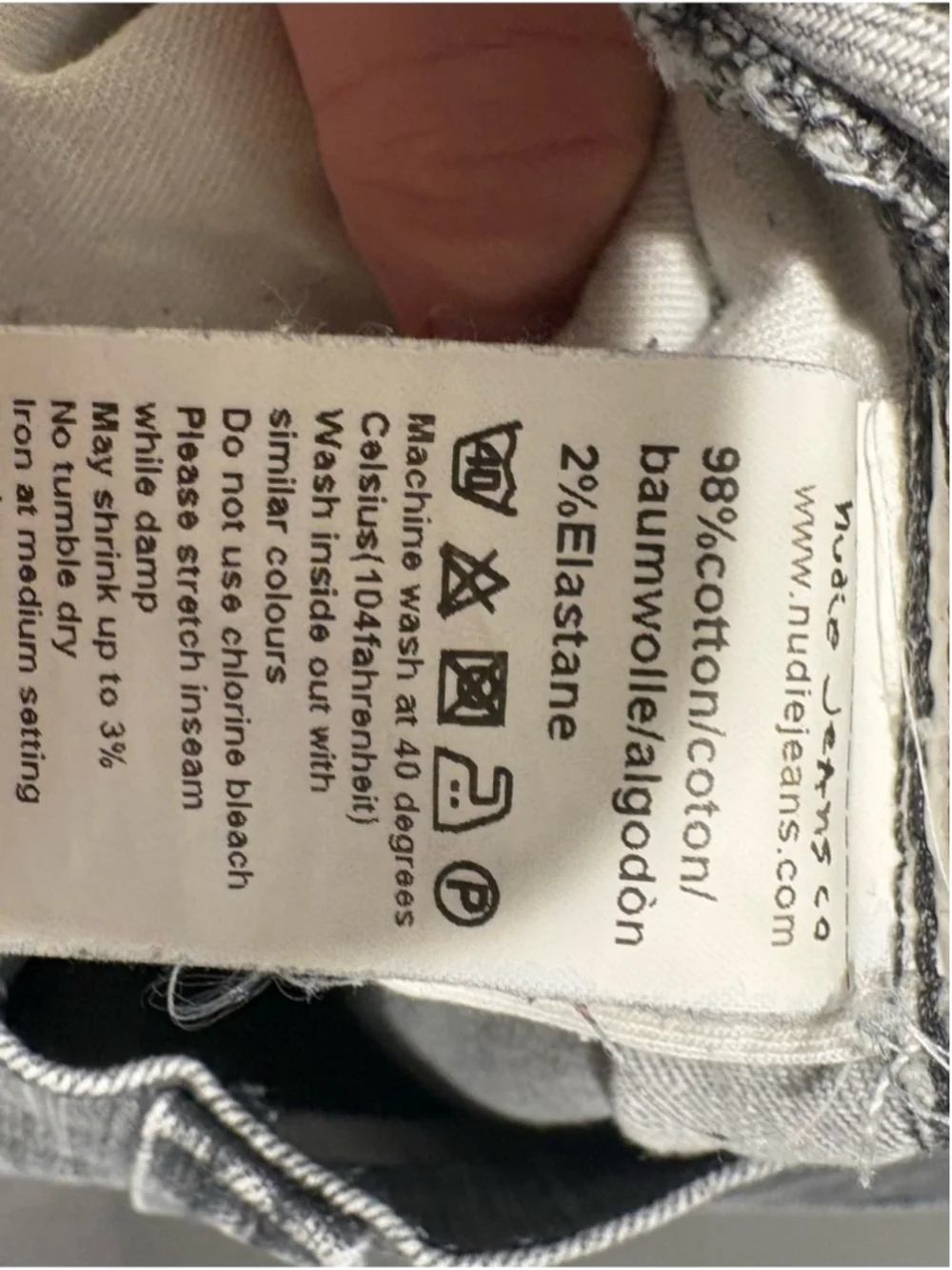 Nudie Jeans brand nudie